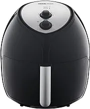 Black & White AF-120 RA 2000W Round Shape Analog Air Fryer, 12 Liter Capacity, Black