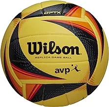 Wilson OPTx Avp Vb Replica Volleyball, Yellow, Official Size