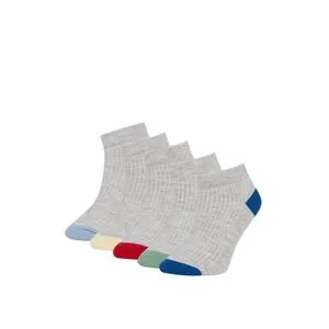 Defacto Boy Low Cut Socks - 5 Pack