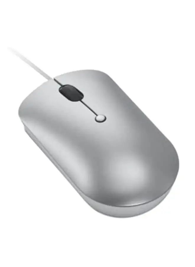 Lenovo 540 USBC Compact Wired Mouse Grey