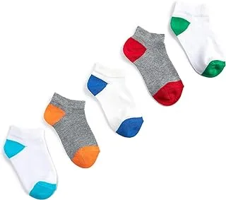 KOTON Boy's Socks 5 Pack Multicolor Printed Socks Set (pack of 5)