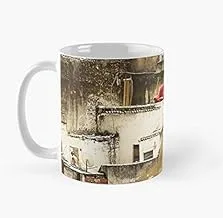 Porcelain Digital Printed Arabic Building Mug (A10)