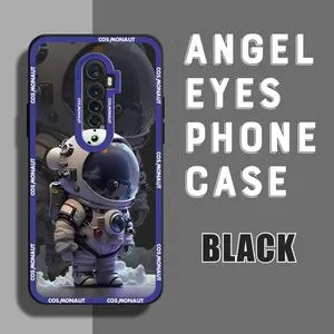 OPPO Reno 2 Case Cute Astronaut Soft TPU Phone Back Cover