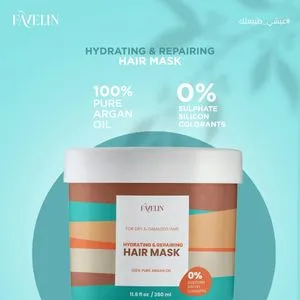 Favelin Hydrating & Repairing Hair Mask - 300 Ml