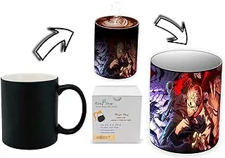 Risty Shop Jujutsu Kaisen (Style-119) Gourmet Coffee Magic Mug Superhero Jujutsu Manga Anime Lovers Capacity 350 ml, Dishwasher, Microwave Safe, Must Buy, Birthday Gift.