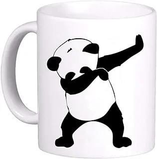 LE HERISSON Panda Dab Style Cartoon Mug Mug - Cute Baby Funny Gift