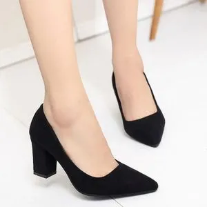 Fashion 2021 Spring And Autumn New Fashion Pointed Shallow Mouth Women's