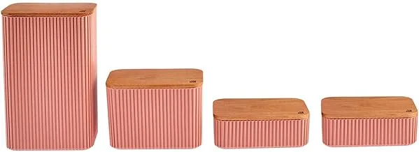 Karaca | Massimo Set of 4 Storage Containers Powder