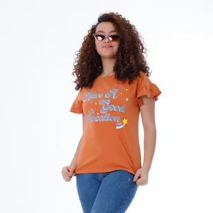 Bebo Girls T-shirt_Brick