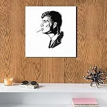 THOMAS SHELBY PEAKY BLINDERS MDF Wall Art 30x30 Centimeter HOOLIGANZZ - 2725608623168