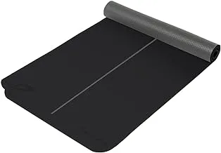 Energetics 1.0 Yoga Mat, 172 cm x 61 cm x 0.6 cm Size, Anthracite/Black