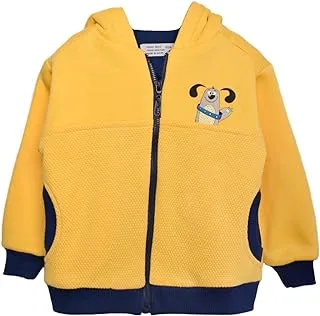 junior Kids Baby Boy Full Zipper Hoodie Work Utility Outerwear (pack of 1)