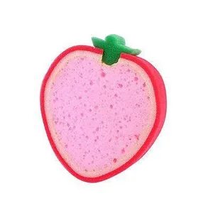 Fruit Shape Strong Water Absorbent Sponge Cleaning Pan-Pink