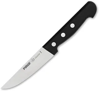 Pirge No-0 Superior Meat Knife, 12.5 cm Size, Silver/Green