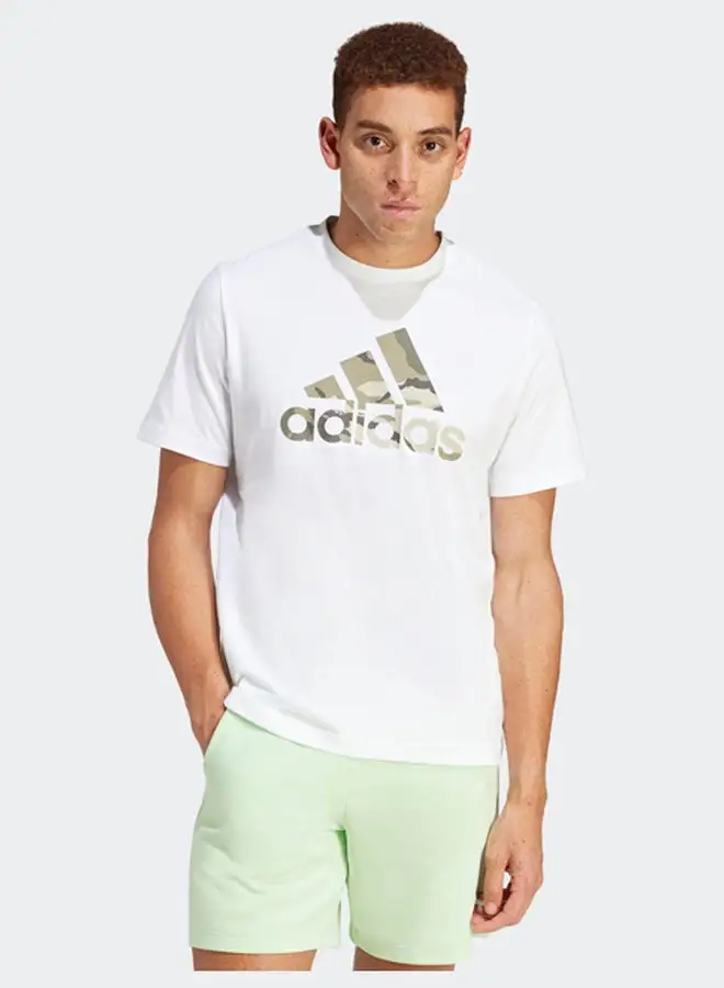 Adidas Camo Badge of Sport Graphic T-Shirt