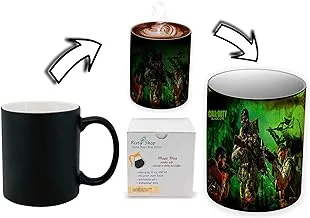 Risty Shop Call of Duty (Style-117) Gourmet Coffee Magic Mug Superhero Jujutsu Manga Anime Lovers Capacity 350 ml, Dishwasher, Microwave Safe, Must Buy, Birthday Gift.