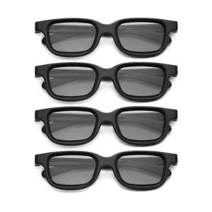 915 Generation 4Pcs Polarized Passive 3D Glasses for 3D TV Real 3D Cinemas