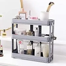 Expandable Multi-Rotary Rack (3 Layers, Gray)