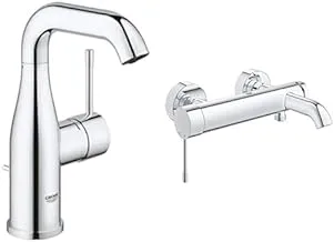 Grohe, Bath bundle, 1 Single-lever Basin Mixer,1 Signle-lever bath mixer 1/2m- size