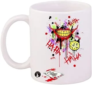 RYN PRINTED/The Joker/Mug White Red Yellow 11ounce