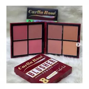 Carlla Rose Blusher Powder Palette - 8 Color