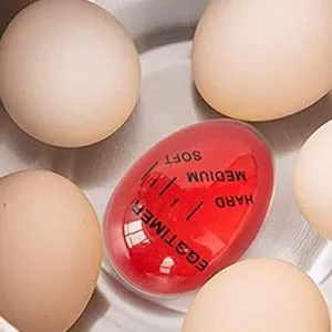 A Heat Timer To Flatten Eggs Into Egg Shapes.