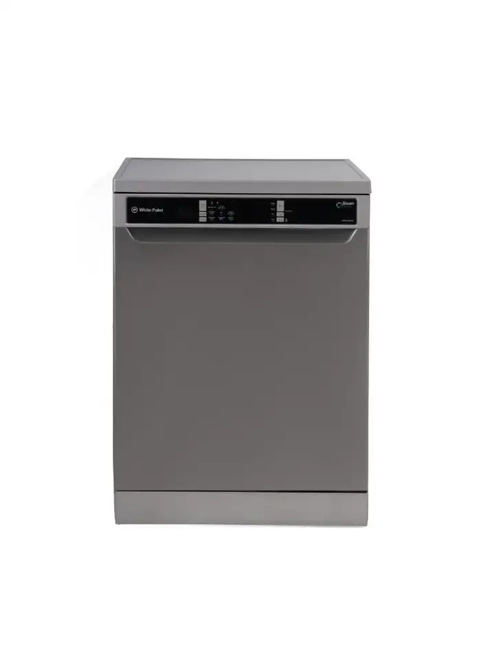 WhitePoint Dishwasher 14 Person,8 Programs,Silver,WPD148HDS