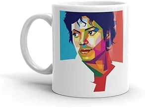 Michael Jackson white mug