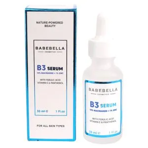 Babebella Cosmetics 10% Pure Niacinamide + 1% Zinc PCA Serum, 30ml