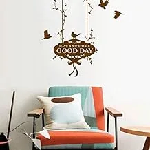 GOOD DAY with Bird Wall Decal Sticker Home Rooms Nursery Decor Vinyl wall sticker, 2724646471472