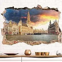 Grand Place of Brussels Decorative Sticker (80 x 120cm)