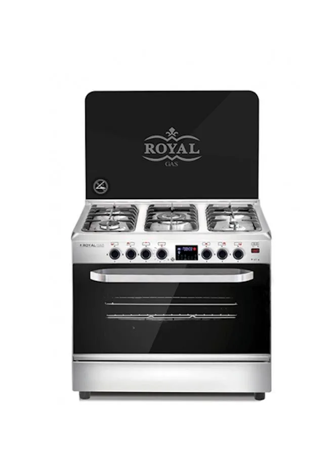 ROYAL GAS Royal Master Chef Pro Full Safety Cooker With Fan 5 Burners