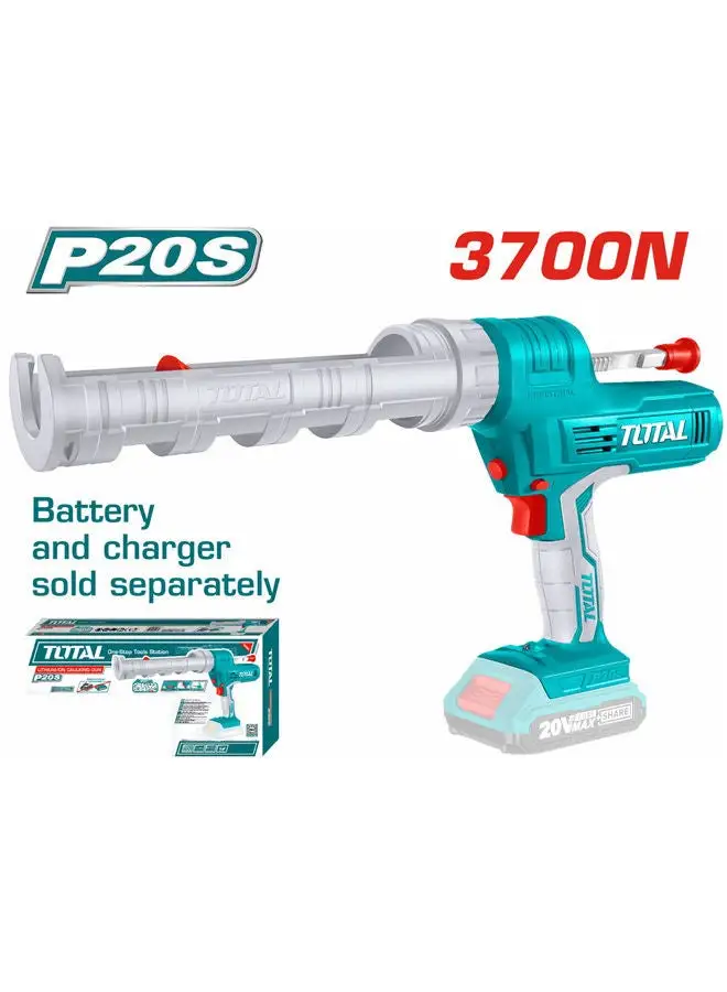 TOTAL Lithium-Ion Battery Caulking Gun 20V