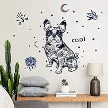 Fashion hand-painted silhouette method living room decoration wall stickers