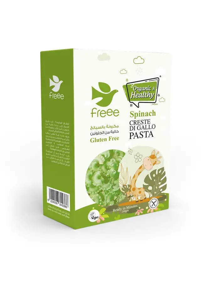 freee Pasta Gluten Free Crest Di Gallo Spinach