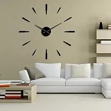 3D Wall Clock Without Numbers