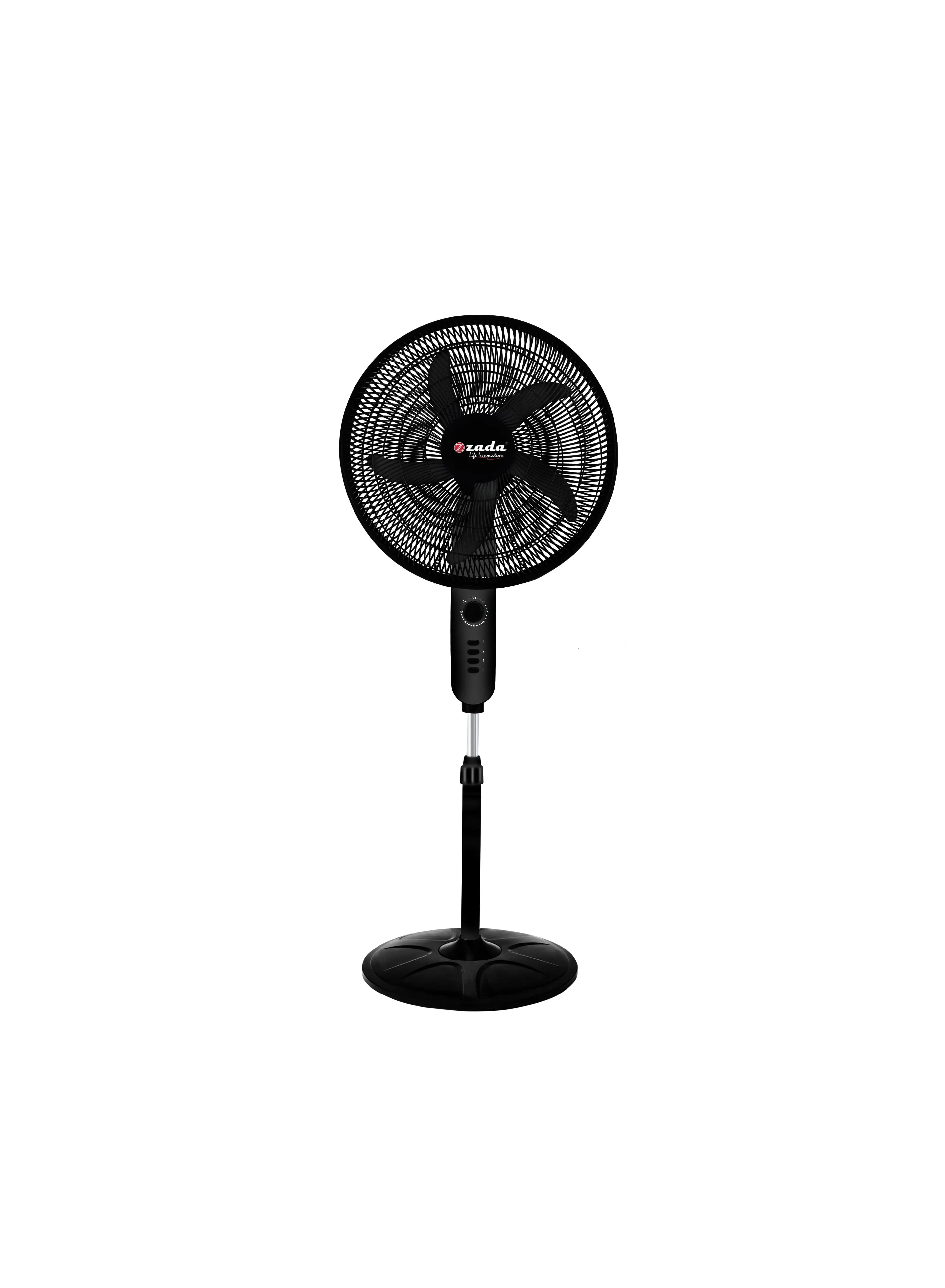 zada stand fan with remote 50 watt, Black, 18 inch, ZSF-182T