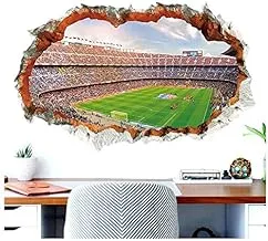 World Cup 3D Football field wall stickers Living room bedroom Football Club decoration Wall Art Decal mm