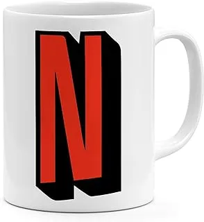 Loud Universe Ceramic Netflix Coffee Mug, White