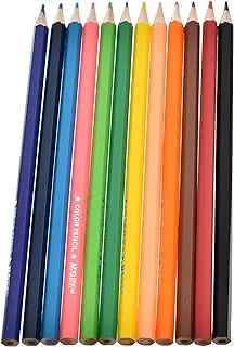 M&G AWP-34365 High Quality Colured Pencil Pack of 12 Colors For Artist, Student - Multi Color