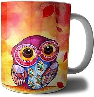 OWL mug - multi color