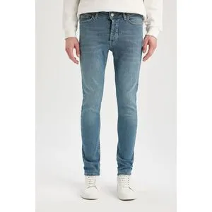 Defacto Man Super Skinny Fit Denim Trousers.