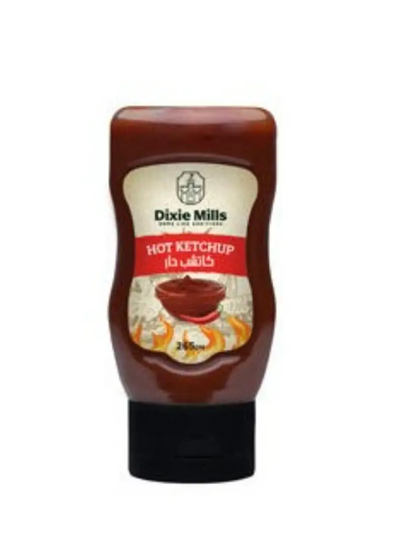 Dixie Mills Hot Ketchup Squeeze -265gm