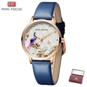 Mini Focus Top Luxury Brand Watch Fashion Women Quartz Watches Wristwatch For Female MF0330L