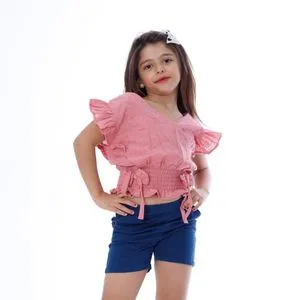 Bebo Girl's Blouse_Pink