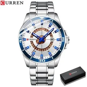 Curren   Men Watches Luxury Famous Top Brand Men Fashion Casual Dress Watch Military Quartz Wristwatches Saat