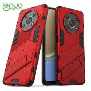 Lenuo for Huawei Honor X30 / X9 5G / Magic4 Lite Punk Bracket Case