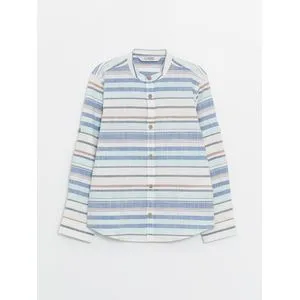 LC Waikiki Magnificent Collar Striped Boy's Shirt