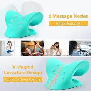 Neck And Shoulder Device For Pain Relief And Muscle Relaxation.1pcs