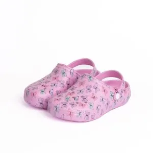 Pronto Pk6 Perforated Clogs For Girls - Rose